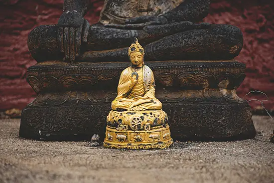 buddha in zazen