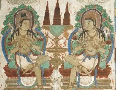 Il dialogo tra il Buddha Śākyamuni e il Buddha Prabhūtaratna