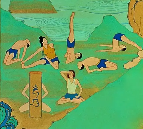 yantra yoga tibetano