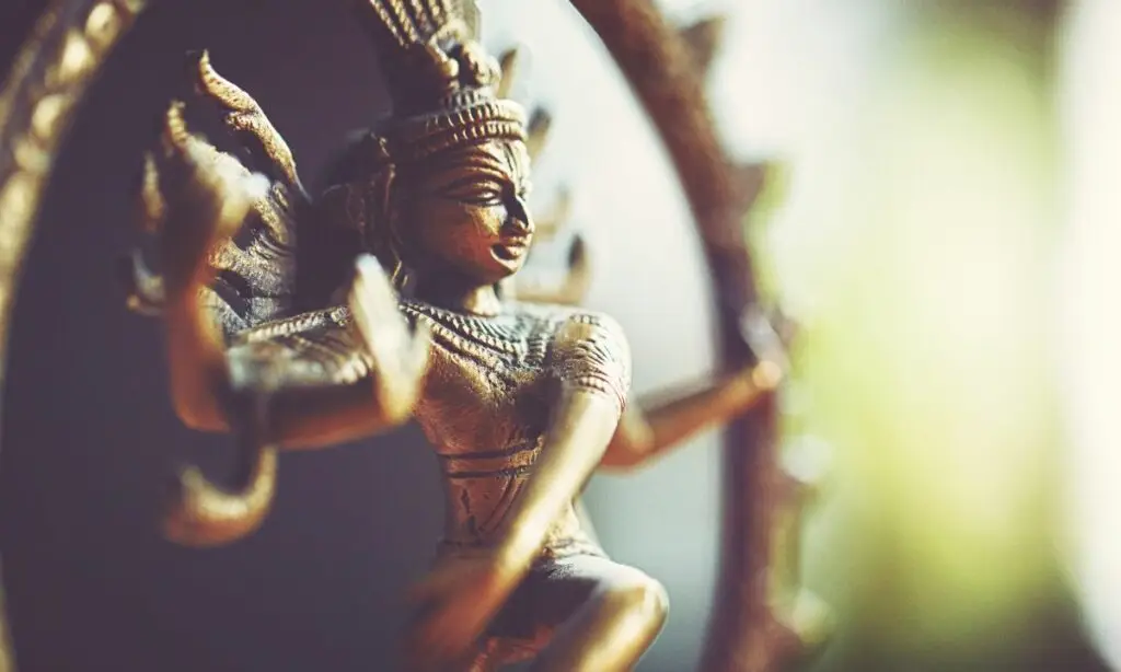 statuetta del dio shiva