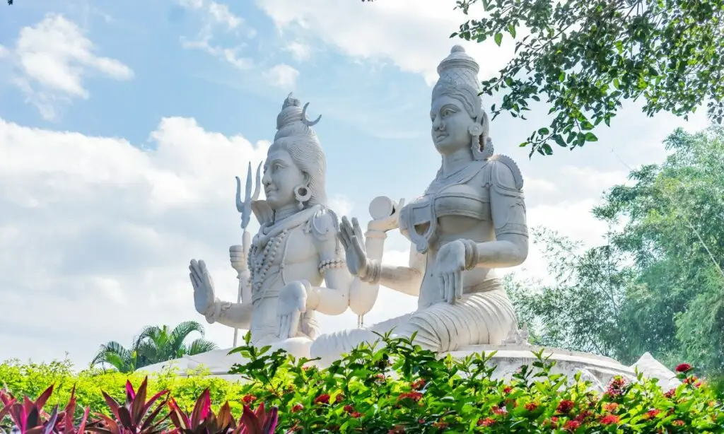 Shiva e la moglie Parvati