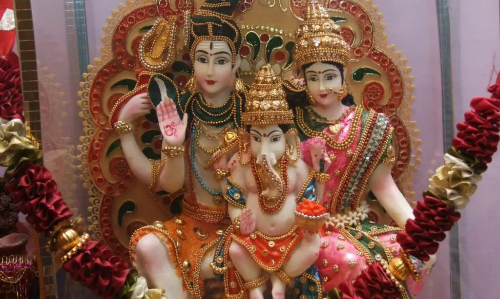 Shiva, Ganesha e Parvati