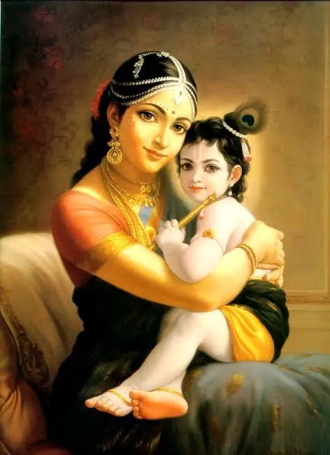 Krishna e Yashoda